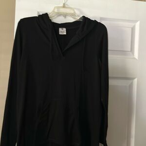 Great comfy black NUX hooded sweatshirt